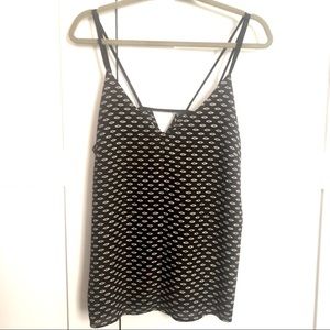 B&W Tank Blouse from Nordstrom